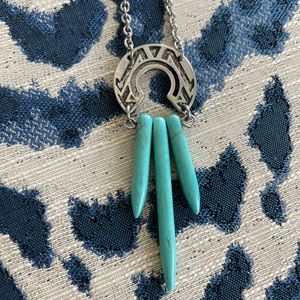 Turquoise pendant necklace